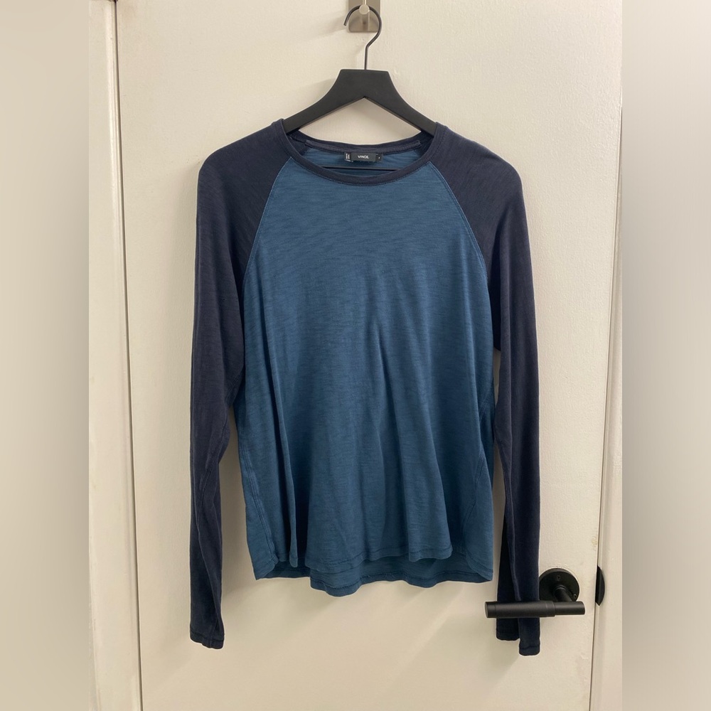 Vince Crewneck Long Sleeve T-Shirt